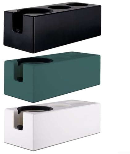 Manomissione caffè con elegante design minimalista, adatto per portafilter da 51 mm, 53 mm, 58 mm, perfetto per gli appassionati di caffè (bianco 58 mm)