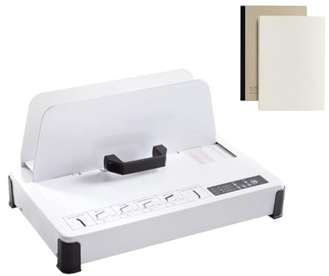 Thermal Binding Machine, Heavy Duty Thermal Book Binder, Large Capacity Binder, Fast Heating, A3/A4/A5/A6 Documents, Office and School Use