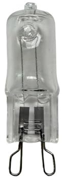 Compatible avec YBEK 4 pièces G9 120V 25W T4, ampoule de four, lampe halogène for four, appareil, cuisinière, ventilateur