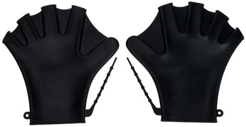 WESIEVYA Paletas de Natación y Guantes Resistentes al Agua para Clases de Natación y Entrenamiento en Piscina