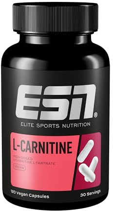 ESN L-Carnitine Caps, 120 Kapseln | 3000 mg L-Carnitin L-Tartrat pro Portion, vegan