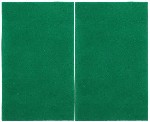 NESTINGHO 2 Stück-Pack Reptilienmatte aus Polyester Grüne Schildkrötenunterlage für Haushalt Super Komfortabel und Zuschneidbar als Dekorativer Reptilienteppich