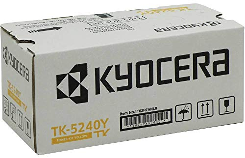 Kyocera 1T02R7ANL0 Gelb Original Toner Pack of 1 | Drucker Toner kompatibel für ECOSYS M5526cdn, ECOSYS M5526cdw, ECOSYS P5026cdn, ECOSYS P5026cdw.