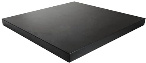 28 mm Spanplatte Schwarz Matt Miniperl, als Tischplatte, Schreibtischplatte, Laden- u. Möbelbau - Maße: 100x70 cm