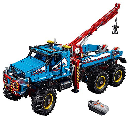 LEGO Technic 6x6 All Terrain Tow Truck 42070 Building Kit (1862 Piece)