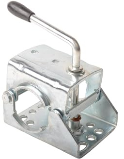 Aanhangwagendirect Klemmhalter für Stützrad schraubbar für 60 mm Stützrad