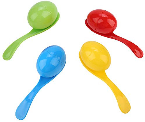Dilwe Egg and Spoon Race Game, Balance Spoon Egg Toy Kids Outdoor Running Educational Game Toy