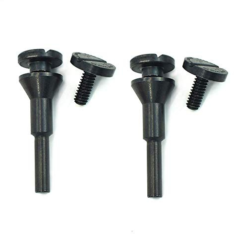 Typ 1 Trennscheibe Montagedorn für Schneideisen 3/8in (10mm) & 1/4in (6mm) Dorn für Typ 1 Trennscheibe 1/4in (6mm) Schaft für Bohrer - 2pcs