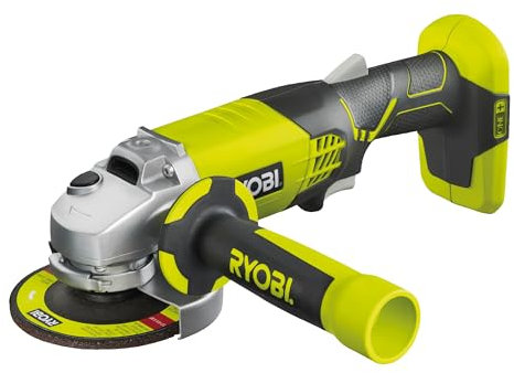 Ryobi 5133001903 R18AG-0 One+ Akku-Winkelschleifer abgewinkelt