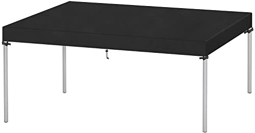 VANSHEIM Funda Mesa Jardin Funda Muebles Jardin Impermeable Funda Impermeable Exterior Cubierta de Mesa de Jardín Cubierta de Protección Antipolvo Resistente al Viento Tela Oxford 200x100x15cm