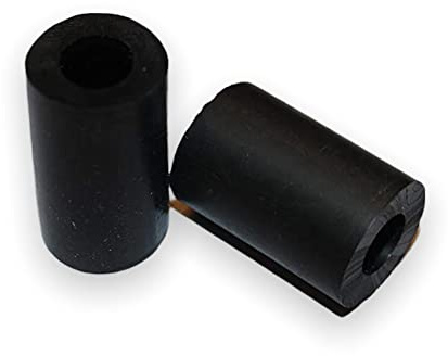 WC-Sisto® für 8 mm Befestigungs-Schrauben (1 Paar) | WC-Sitzstopper zur sicheren und dauerhaft stabilen Befestigung von Toilettendeckel und WC Sitz. Kein Verrutschen oder Verschieben mehr.