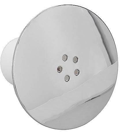 Bewinner Shower Drain Cover Tray, Shower Stall Drain Protector, Replacement Chromate Treatment Fast Flow, Plastic Waste Trap Plug Hole Cover
