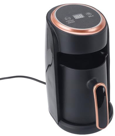 Naroote Machine à café Turque Automatique, Prise Ue 220V 300ML, Cafetière Turque pour le Bureau et la Maison