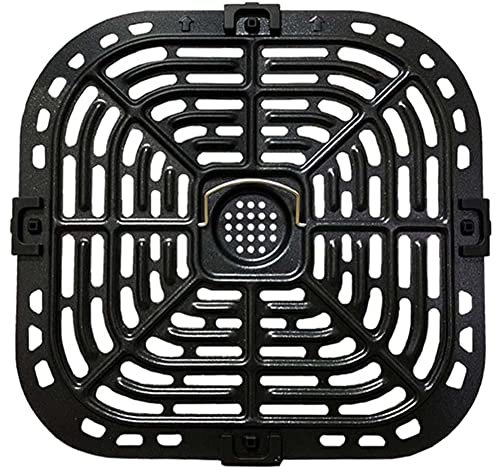 HOMEDEK Air Fryer Grill Plate for Instants Vortex Plus 6QT Air Fryers, Upgraded Square Grill Pan Tray Accessories