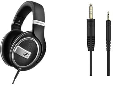 Sennheiser headphone bundle HD 599 Special Edition - Exclusive to Amazon + Original Accessory Cable - 1.8-meter balanced cable with 4.4mm connector plug