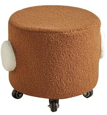 Rollhocker mit niedriger Hockerhöhe, Hocker mit Flaschenzug, drehbarer Pedikürehocker, drehbarer Pedikürehocker, Fußhocker
