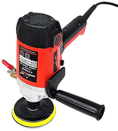 Ponceuse électrique Moulin à eau verticale Injection d'eau Terrazzo Carrelage Machine de polissage en marbre Ciment Plancher Meuleuse de nivellement Fournit un contrôle fluide pendant le ponçage