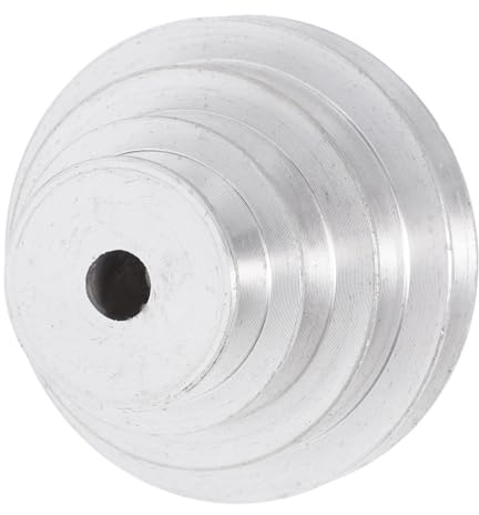 Alipis Drilling Machine Accessories Mini Drill Press Tower Design Sturdy Aluminum Pulley Wheel for Enhanced Stability
