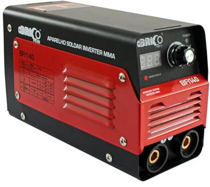 Bricoferr Soldador Inverter 140A - 6100W, Electrodos de 1,6-3,2 mm