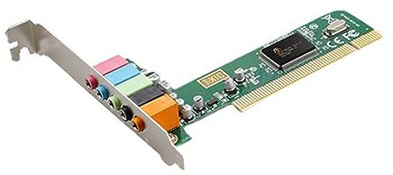 Carte son surround PCI 5.1 pour jeux sur PC et home cinéma puce CMI8738 4 canaux Son Surround facile à installer