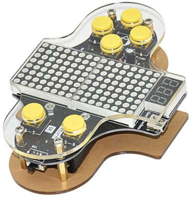 ZUNOXAZ Diy Game Console Kit with H6d2 for Boys and Girls Electronic Soldering Practice Set Retro Gaming Project for Learning Electronics and Programming