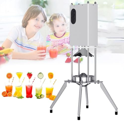 Feiphla Exprimidor de Naranjas electrico 200W INKL. Edelstahlkegel BPA-Frei IEspremedor citrinos eléctrico Esprimidores zumos automatico Juicer Orange Machine Esprimidoras zumera electrica