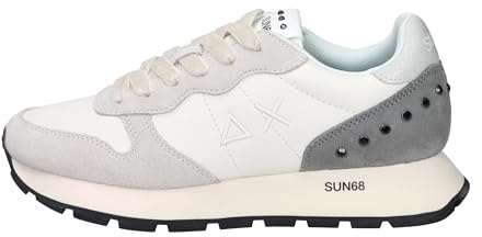 SUN68 Sneaker Ally Studs Bianco Panna D26SU03 Z45206 Taglia Scarpa: 38