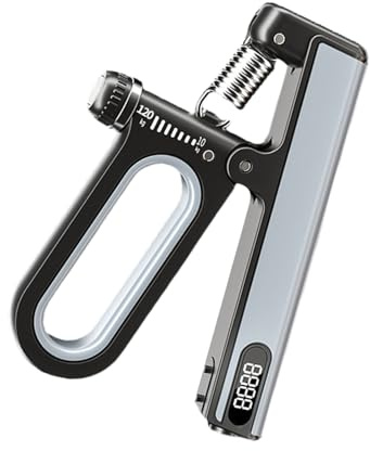 SHYYOULQE Fortalecedor de agarre de mano, expansor de dedos, entrenador de fuerza, resistencias, pinzas de dedos pesadas, fortalecedor de antebrazo