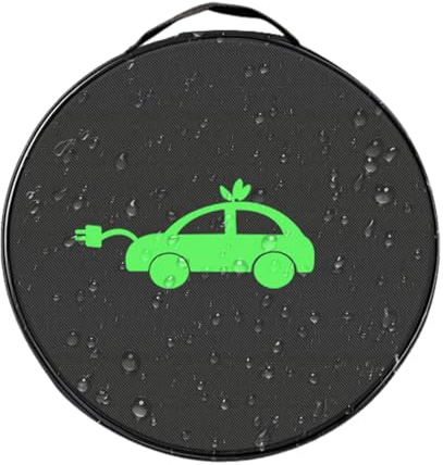 EV Charging Cable Bag - Cable Storage and , Electric Car Charging Case, EV Charging Storage Bag, Portable Electric Vehicle Charging Cable , Cable Holder for Vehicles