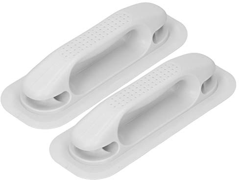 LMHHMIN 2 pasamanos inflables para bote con mango de agujero para barco a la deriva, barco de pesca, piragüismo