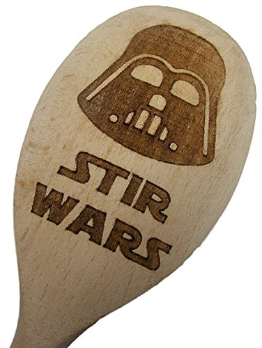 Cuillère de cuisine en bois inspiré Star Wars fan DARTH VADER