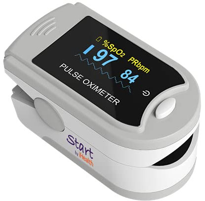 iHealth Oxymètre de Pouls PO2, Blanc