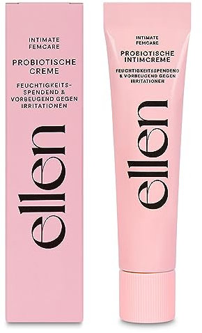 ellen® Probiotische Intimcreme Frau – Intimpflege Damen & Feuchtcreme für Scheidentrockenheit – Sanfte Salbe gegen Juckreiz im Intimbereich