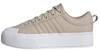 adidas Damen Bravada 2.0 Platform Shoes, Wonder Beige/Cloud White, 42 EU