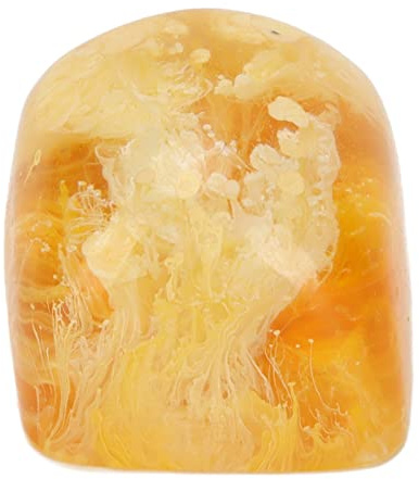 Cyrank Gaming Keycaps, Plug and Play Hand Carved Resin Keycaps Vivid Color Exquisite Design Personalized Keycap for Computer Keyboard(yellow)