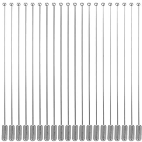 Tofficu 20St 90mm Metall stick pin Silber Brosche Pin Sicherheitsnadeln Revers-Sticks basteln abstecknadeln corset pinnnadeln Hutnadel ausgestattet Stahl Baseball Anzüge Anstecknadeln