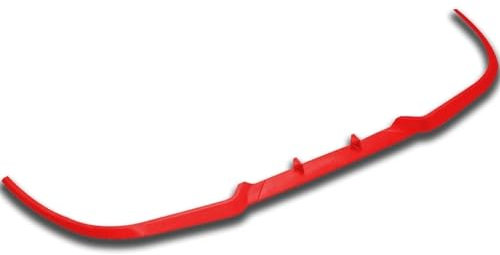 Frontlippe Frontspoiler Für 3er E46 M M3 Front Spoiler STOßSTANGE LIPPE Euro Spoiler Lippe 3 Stück Body Kit Spoiler Frontstoßstange(Red)