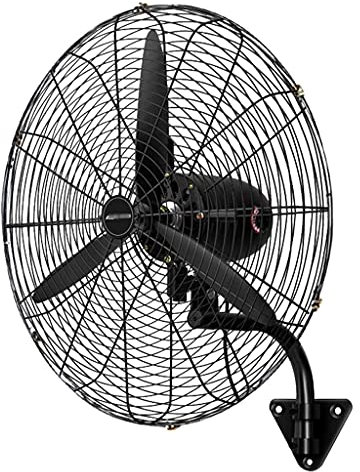Ventilador eléctrico Industrial montado en la pared, potente ventilador de suelo, taller comercial de alta potencia, ventilador de viento fuerte de fábrica ( 50cm)