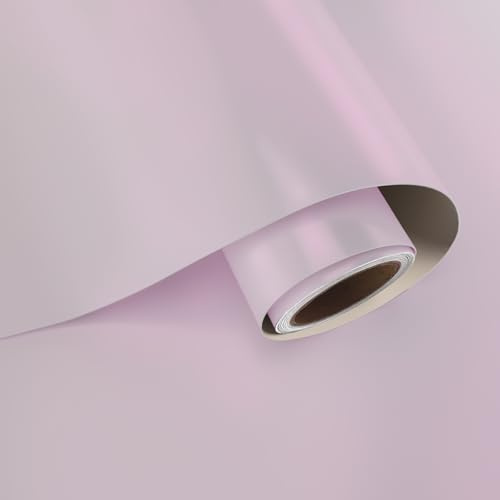 VaryPaper 15.7''x78.7'' Lustre Pale Pink Stainless Steel Contact Paper for Appliances Refrigerator Vinyl Wrap Waterproof Self Adhesive Metallic Peel and Stick Wallpaper for Kitchen Countertops Cabinet