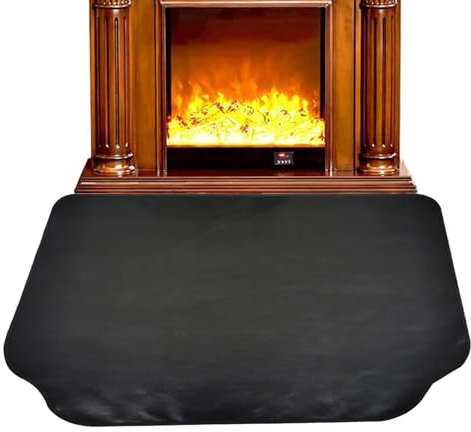 Tapis de cheminée ignifuge - Tapis ignifuge pour cheminées | Tapis ignifuge antidérapant, tapis de cheminée, tapis de protection de sol, protège les