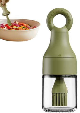 Botella Dispensadora De Con Pincel De Silicona Resistente al calor,