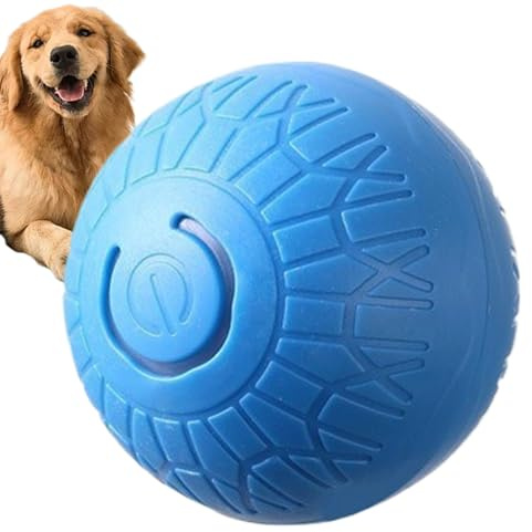 Ahuuen Intelligenter Hundespielzeug | Bewegungsaktivierter Quietschball Mit Smart Funktion - Elektronisches Welpen Spielzeug Für Kleine Mittelgroße Große Hunde Zum Training Bewegung | Zum Training