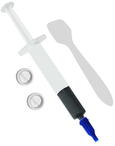 Warmhm Pâte Thermique Haute Conductivité Nano-moléculaire Kit Remplacement pour Dissipateur CPU GPU SSD avec Accessoires