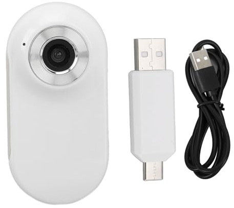 Katzenhalsband-Kamera mit Videoaufzeichnungen, 1080P, unterstützt bis zu 128 G, 0,96-Zoll-LCD-Bildschirm, kleine Action-Kamera für drinnen und draußen