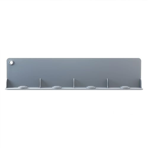 Homeponnew Paraspruzzi in silicone per lavello con ventose, 43,6 x 10 cm, deflettore d'acqua per cucina e bagno, protezione dei bordi del lavandino