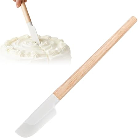 Spatule en Silicone | Petits Ustensiles de Cuisine Anti-Dérapants - Spatules de Pâtisserie en Silicone Résistant à la Chaleur - pour Gâteau Sandwich Salade Mélange Cuisine Maison