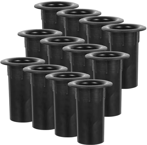 UKCOCO Tubo Bass Reflex in Plastica 12 Pezzi per Porta Woofer Subwoofer, Ricambio per Cabinet Altoparlanti Audio Domestico e Auto, Accessorio Audio per Migliorare Qualità Suono e Ridurre