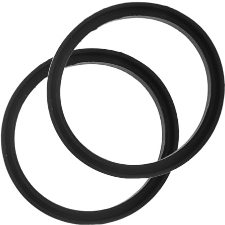 WRITWAA Lot de 2 Joints D'étanchéité en Silicone Haute Température 10 Cm pour Tube en Verre de Chauffage de Terrasse – Accessoires de Rechange pour Chauffage Extérieur Jardin et Patio
