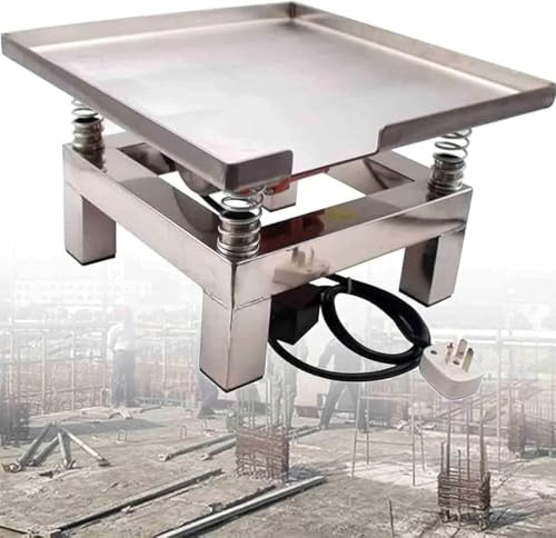 Betongvibrerande bord för bubbelborttagning och avsättning, vibrationsplattform med funktion för testbänk