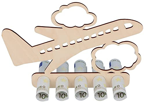 Spruchreif Geldgeschenk Reise – Originelle Reisegutschein-Verpackung aus Holz | Perfekte Geschenkidee für Weltreise, Urlaub & Flitterwochen